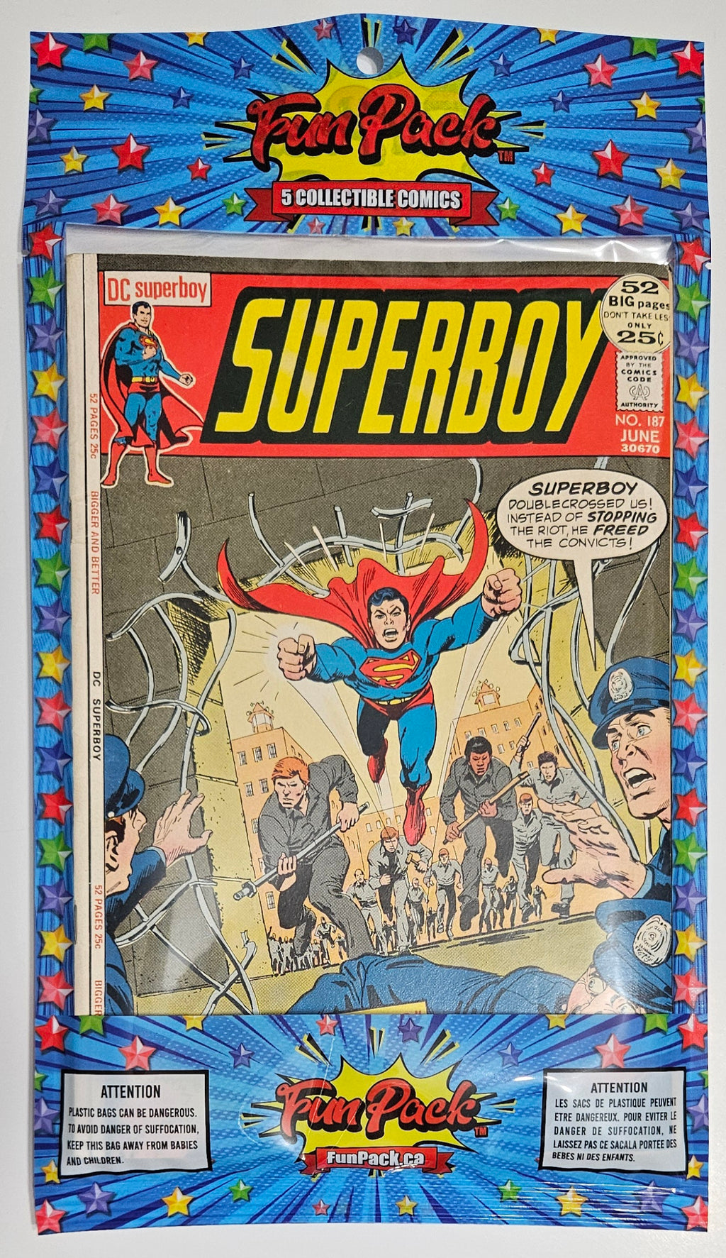 FunPack Blue - Superboy187Adv380