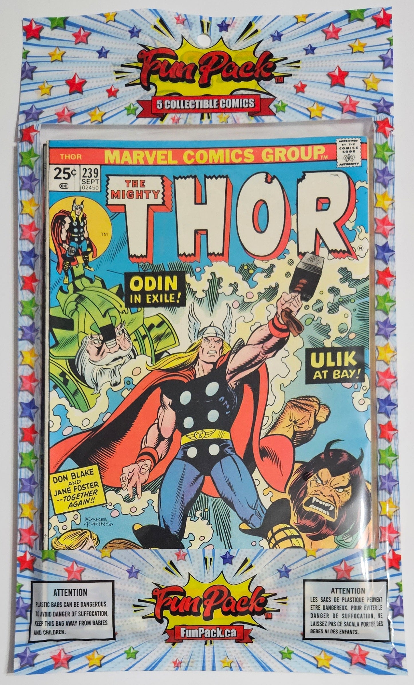FunPack White - Avengers121Thor239