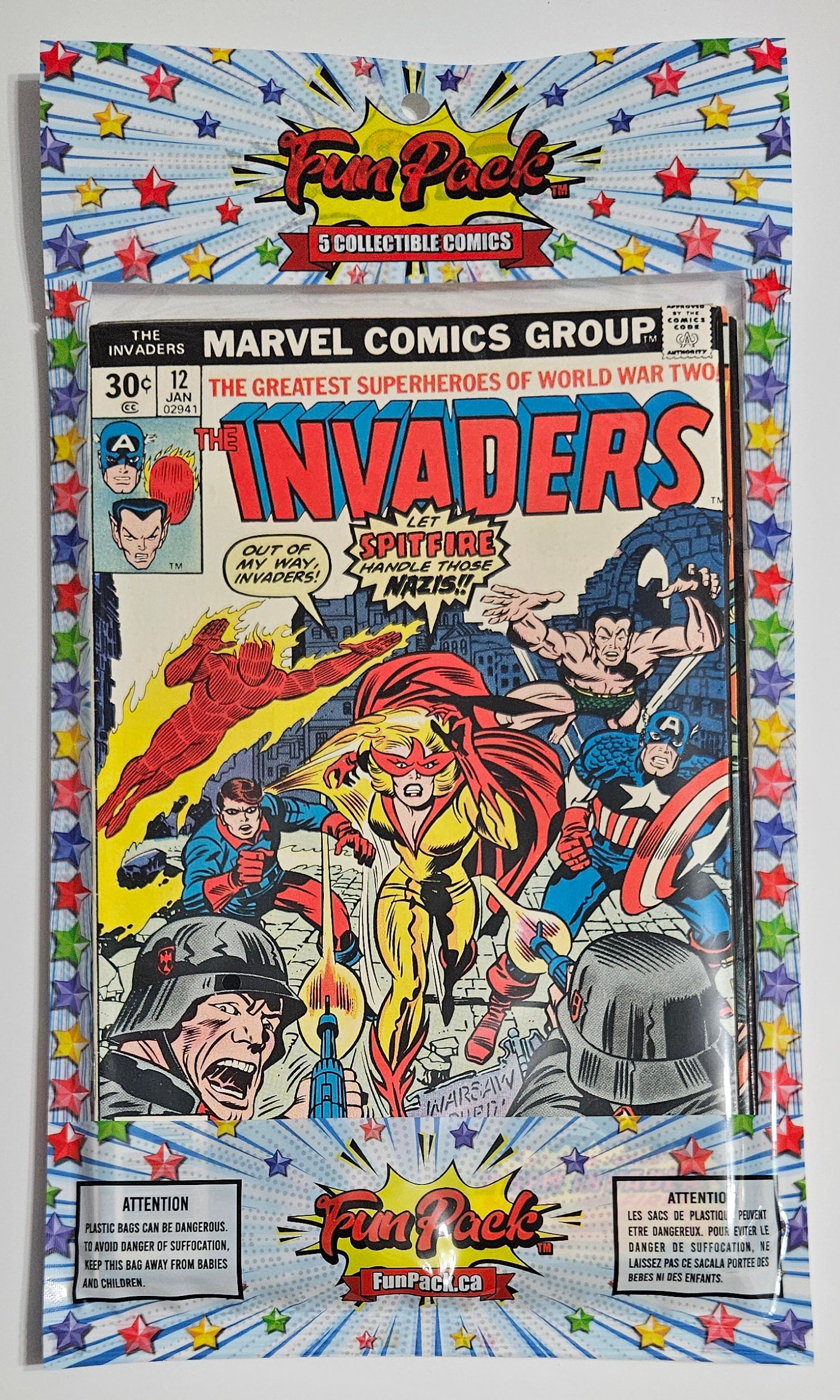 FunPack White - Invaders12XMen1