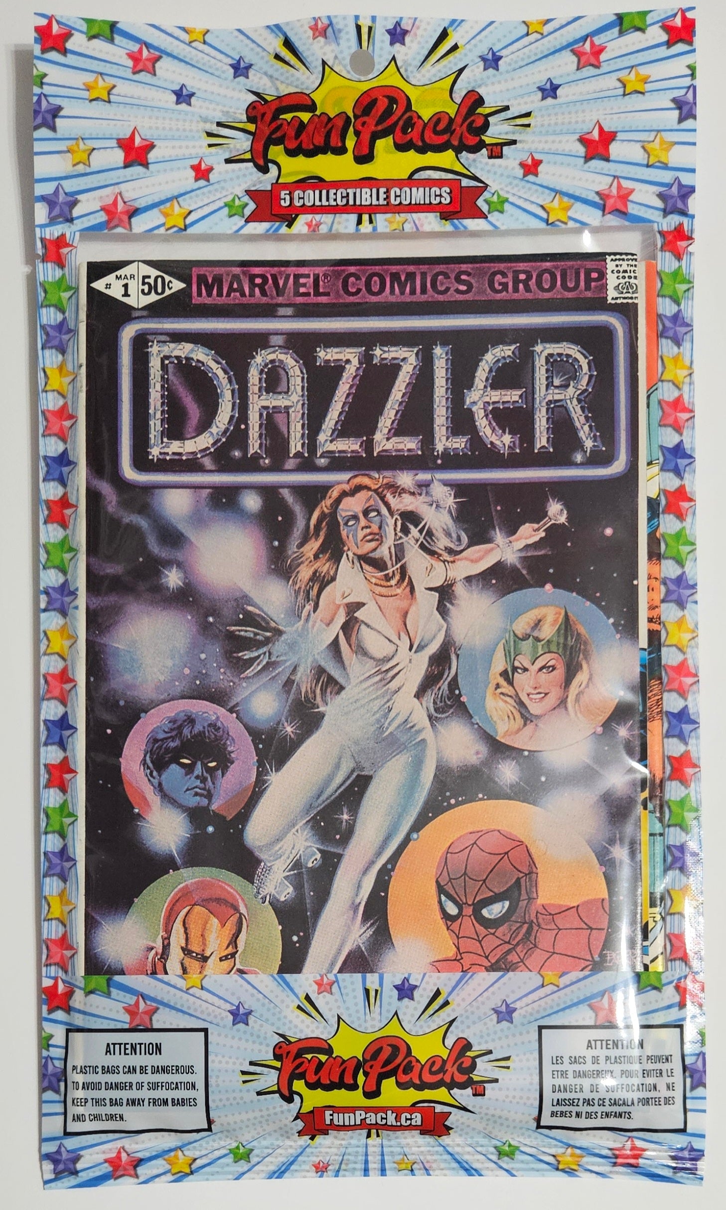 FunPack White - XMen143Dazzler1