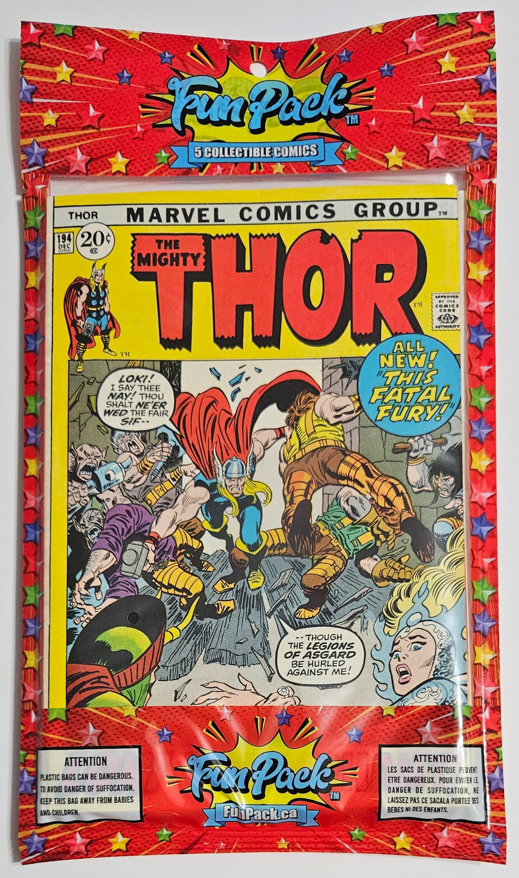 FunPack Red - Thor 194Avengers200