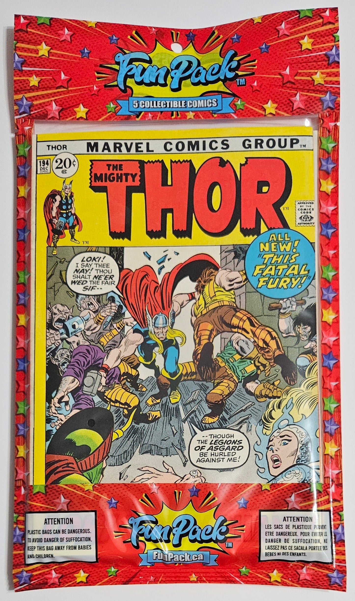 FunPack Red - Thor 194Avengers200