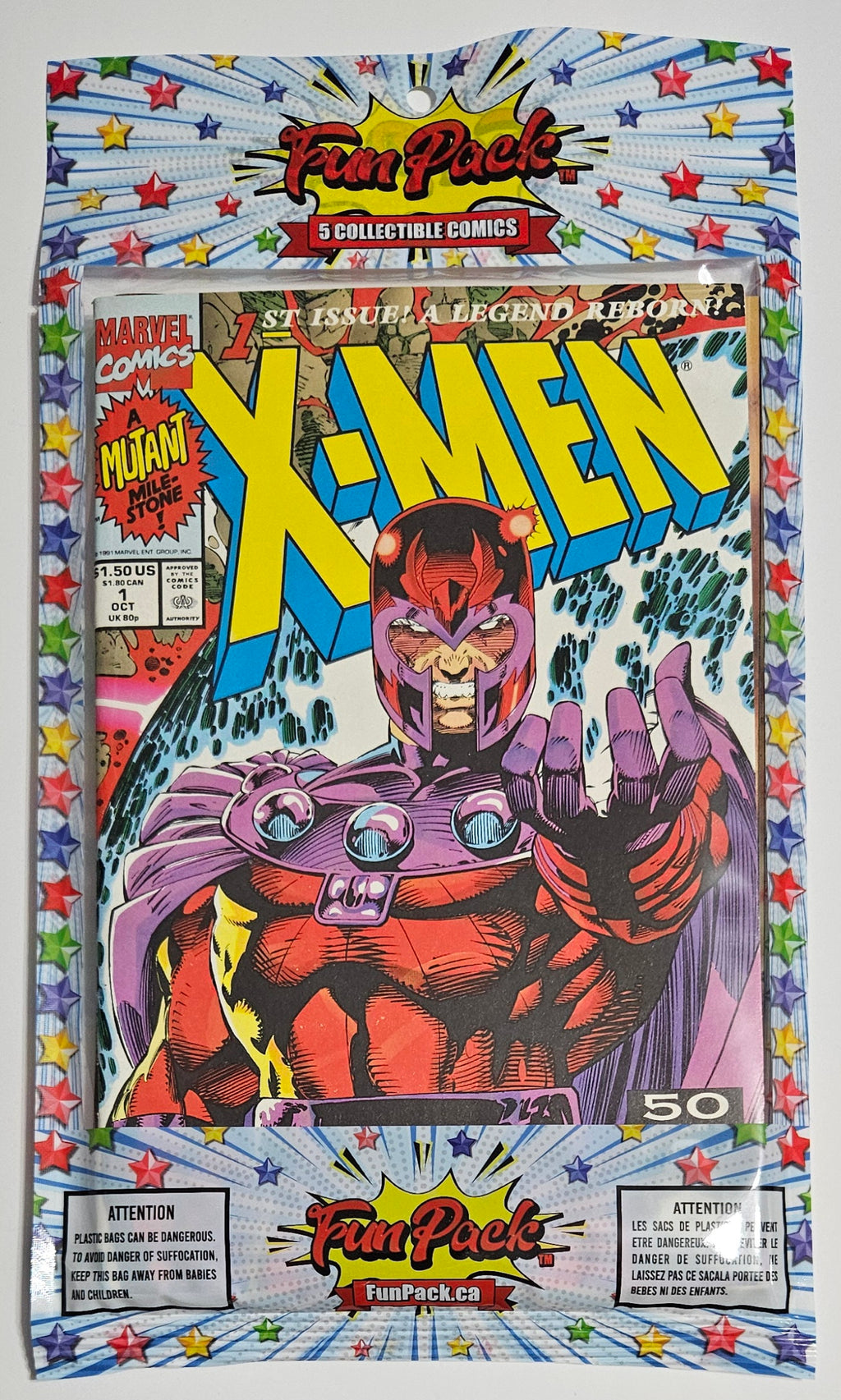 FunPack White - MarvelAge90XMen1