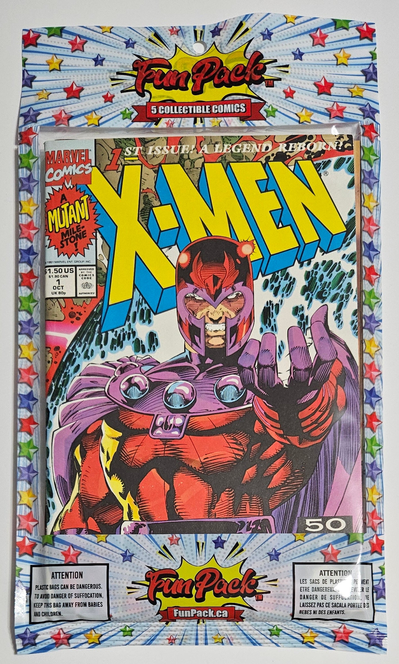 FunPack White - MarvelAge90XMen1