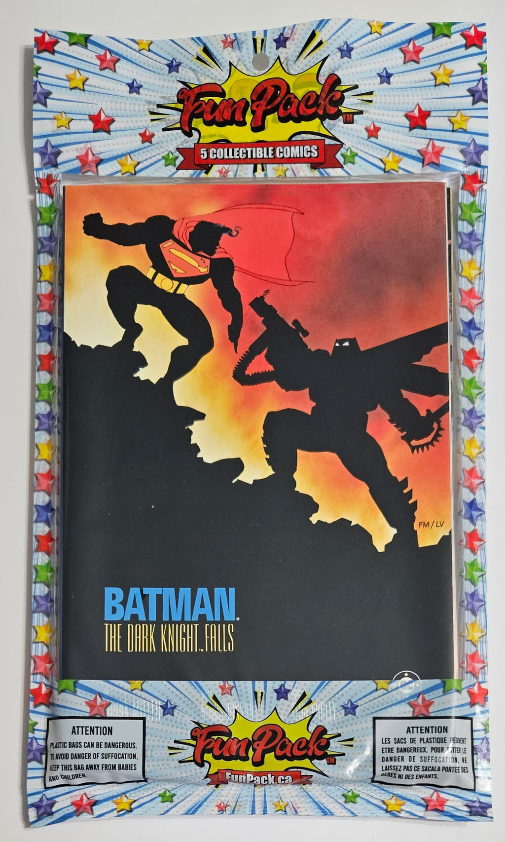 FunPack White - BatmanDKF4Xmen1