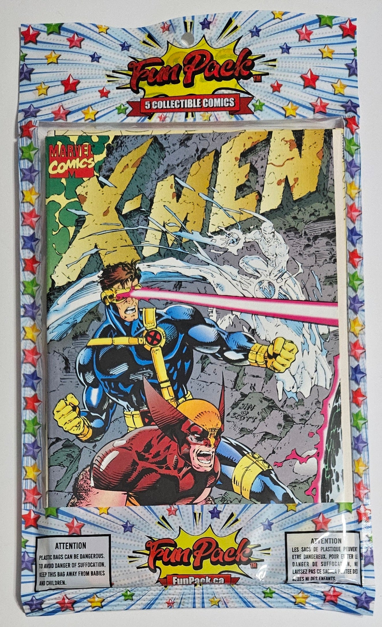 FunPack White - BatmanDKF4Xmen1