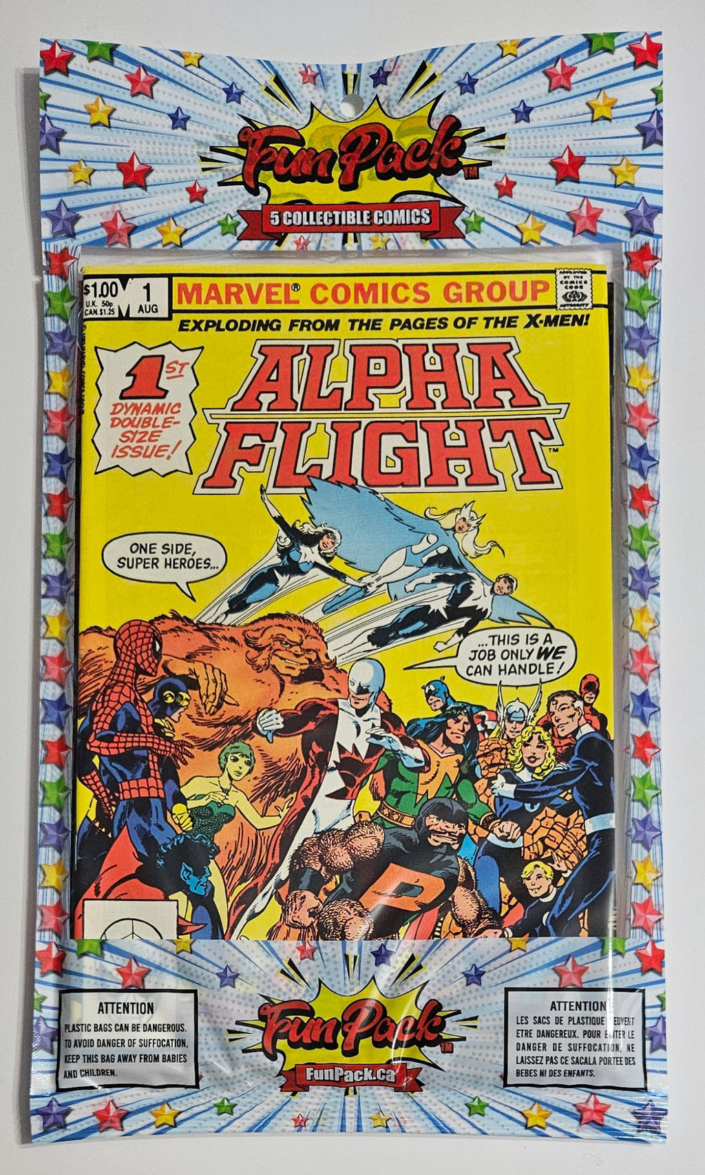 FunPack White - AlphaFlight1Batman442
