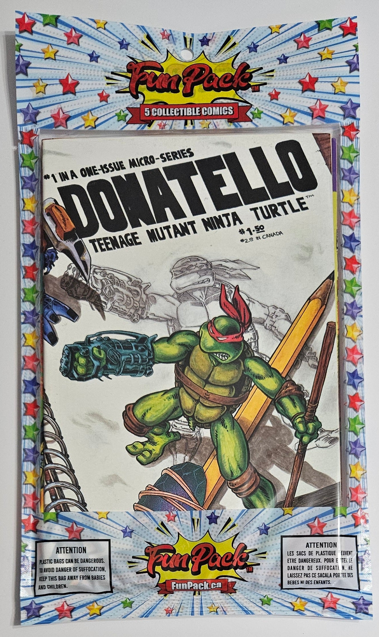 FunPack White - DonatelloMicro1TMNT36