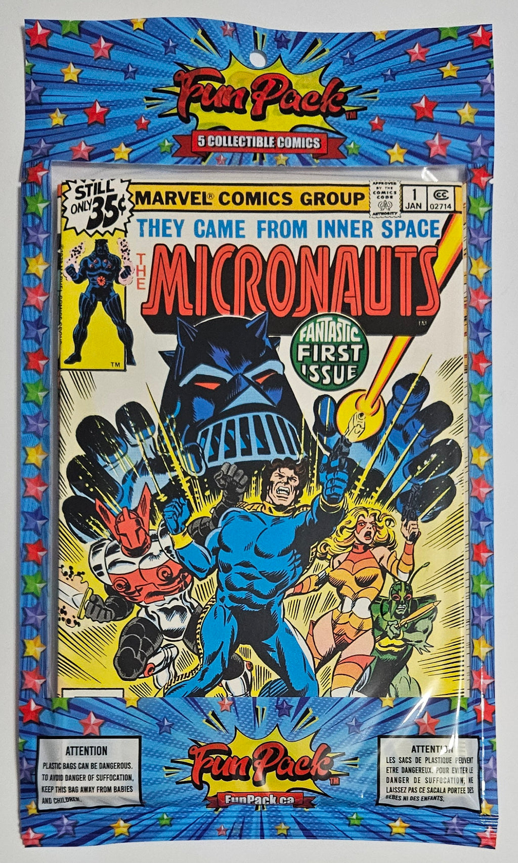 FunPack Blue - Micronauts1Deathlok1