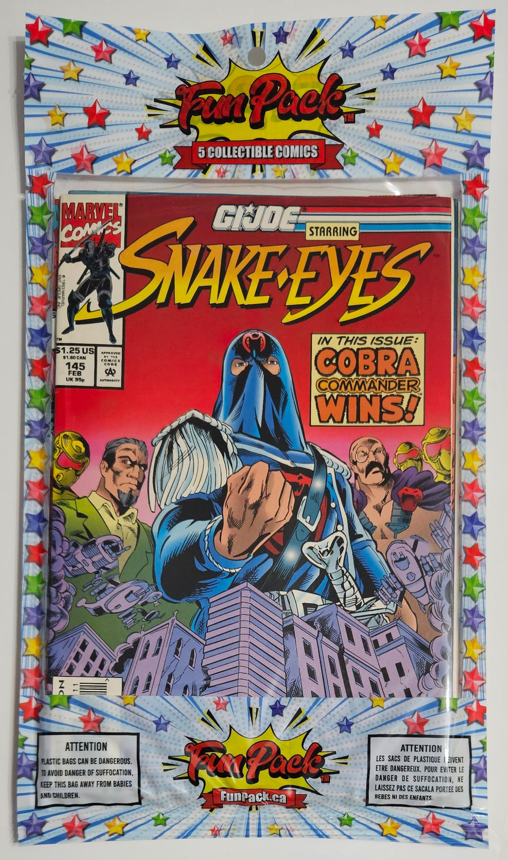 FunPack White - Batman406GIJOE145