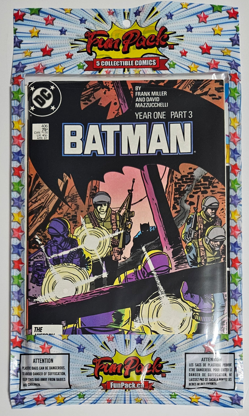 FunPack White - Batman406GIJOE145