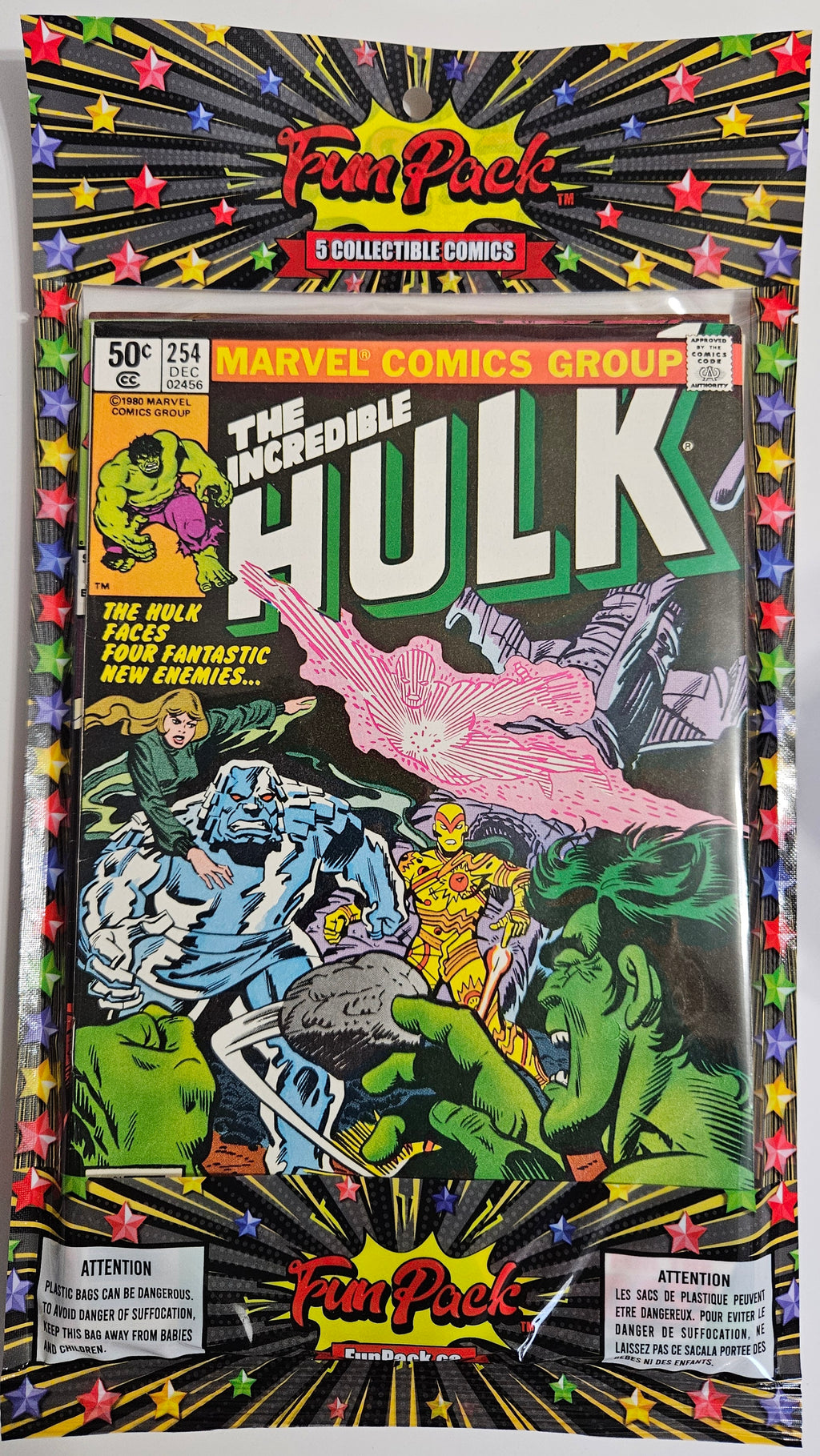 FunPack Black - Hulk254Micronauts10