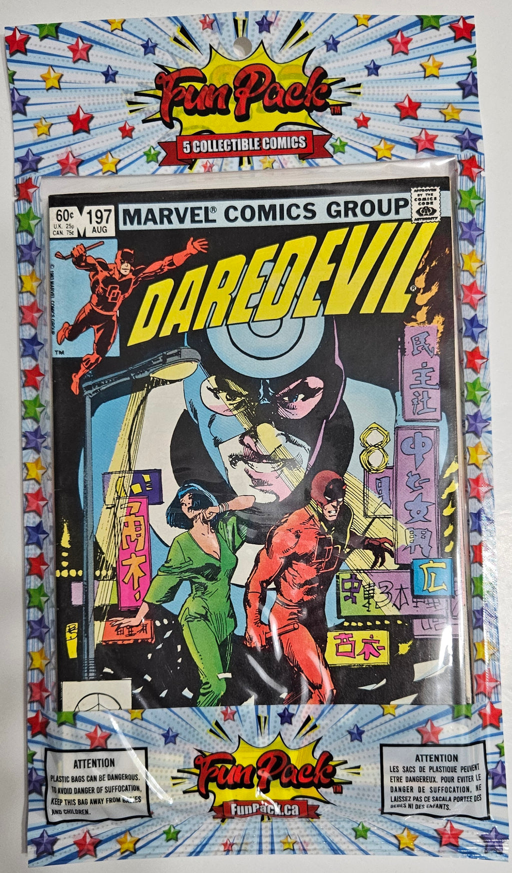 FunPack White - XMen168Daredevil197