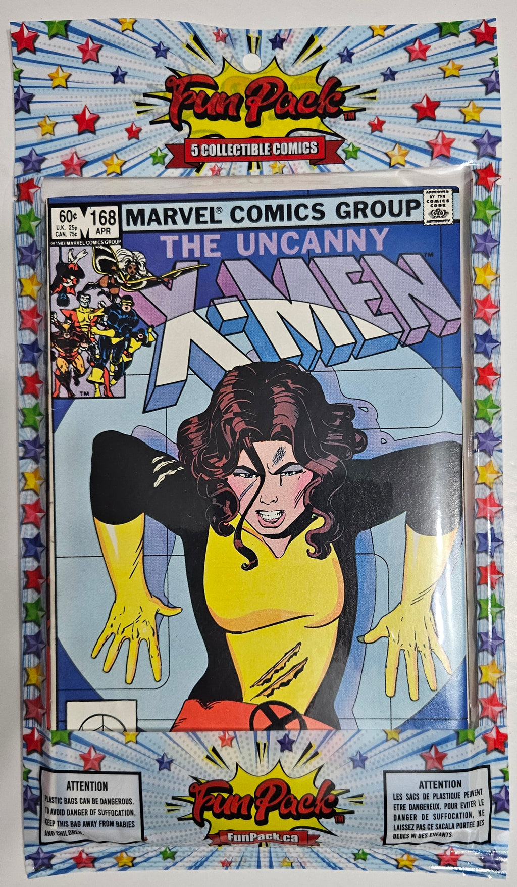 FunPack White - XMen168Daredevil197