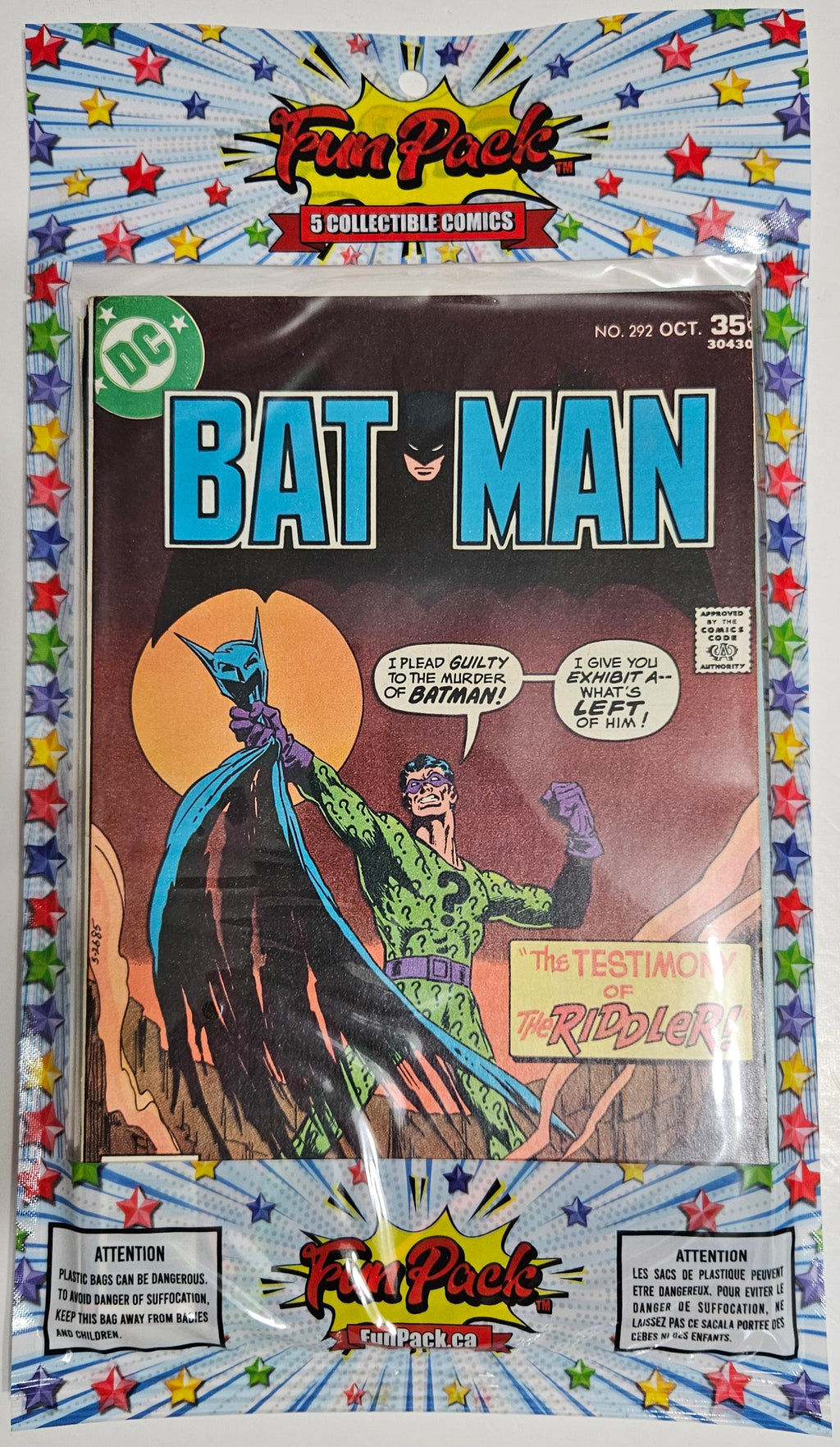 FunPack White - Batman292Batman404