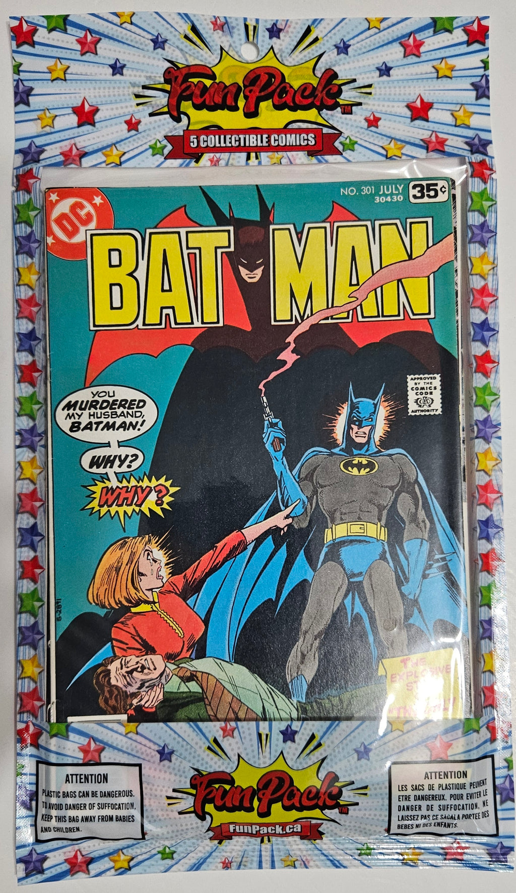 FunPack White - Batman301Batman406