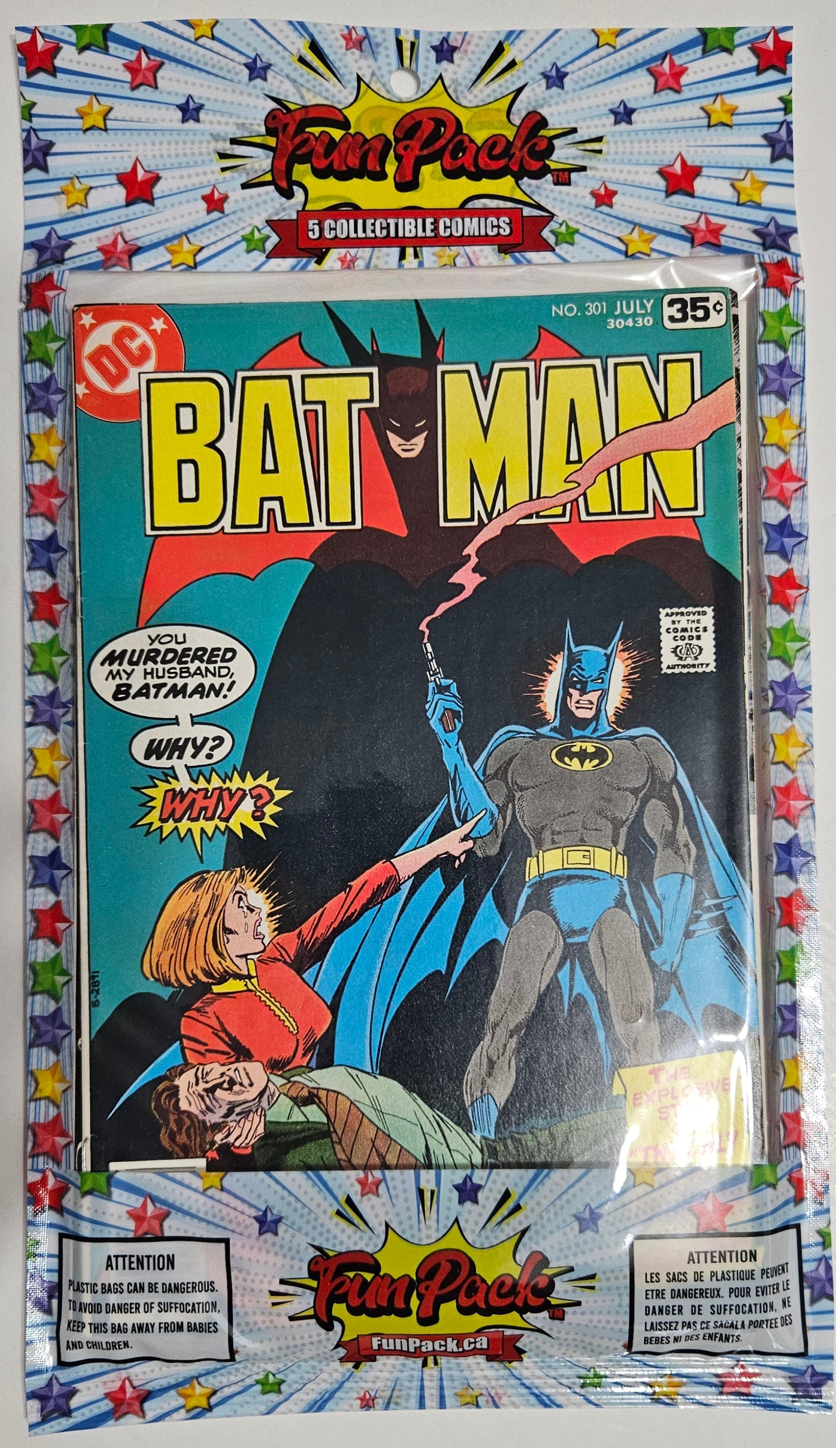 FunPack White - Batman301Batman406
