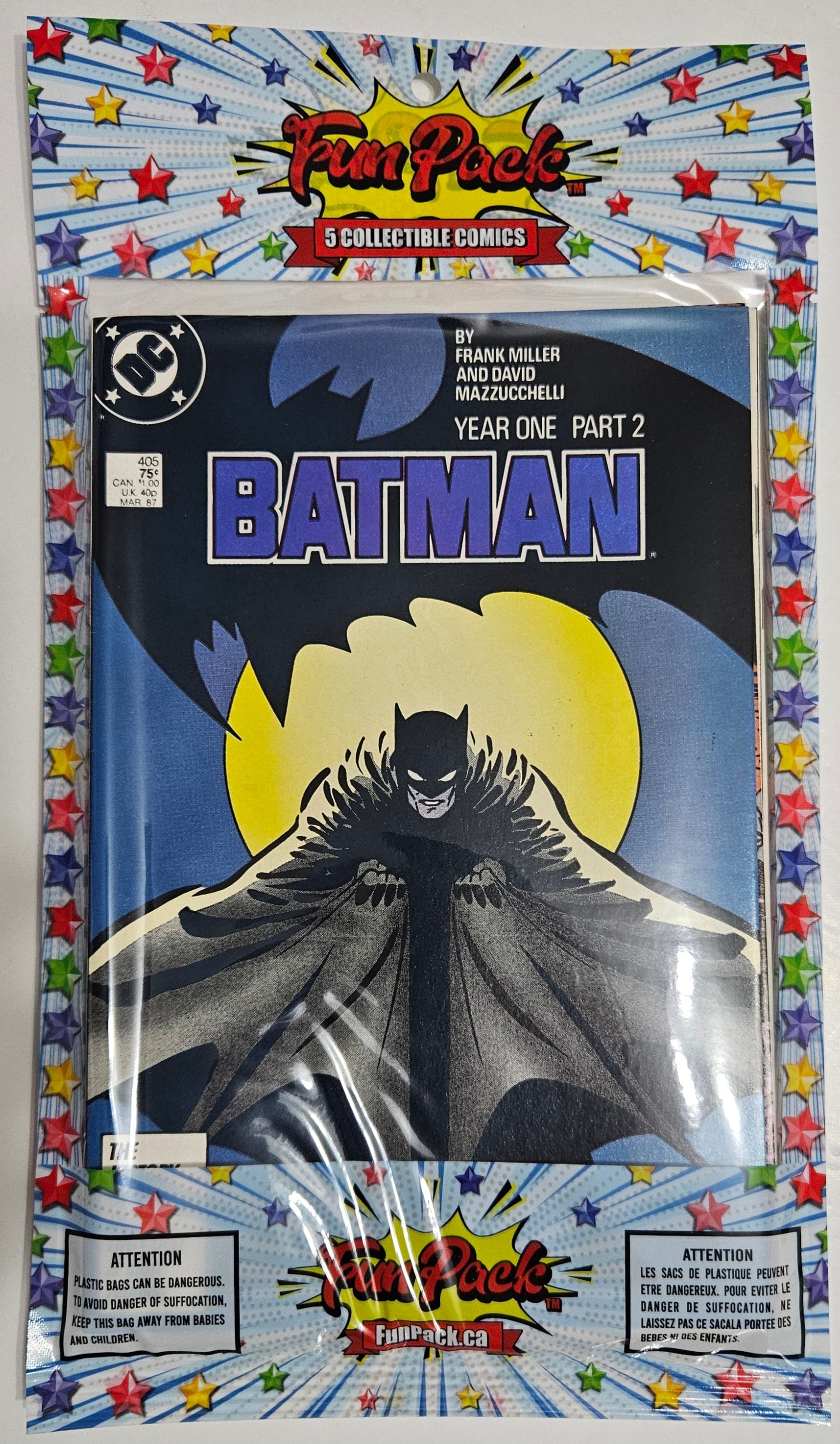 FunPack White - Batman301Batman406