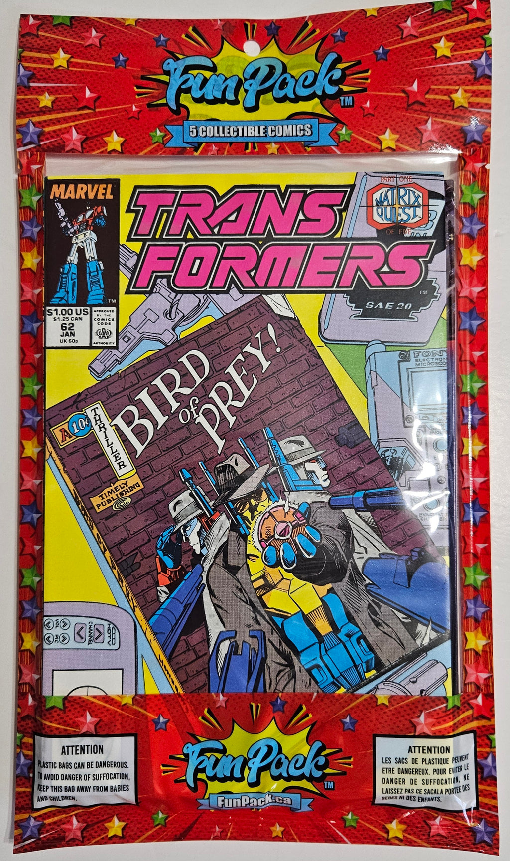 FunPack Red - Transfomers3962
