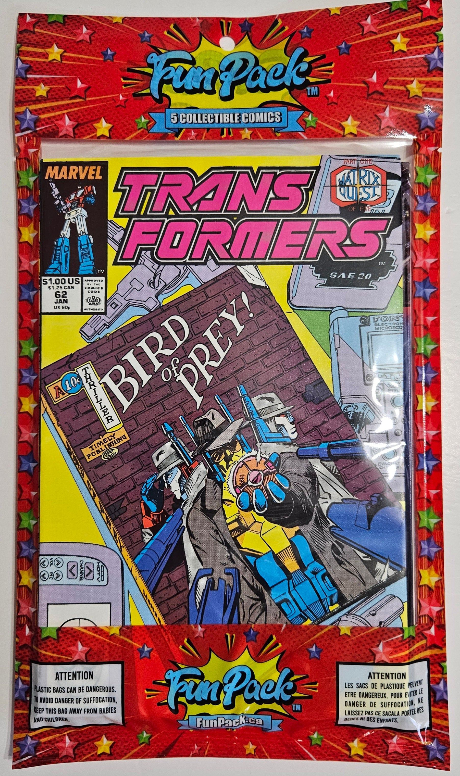 FunPack Red - Transfomers3962