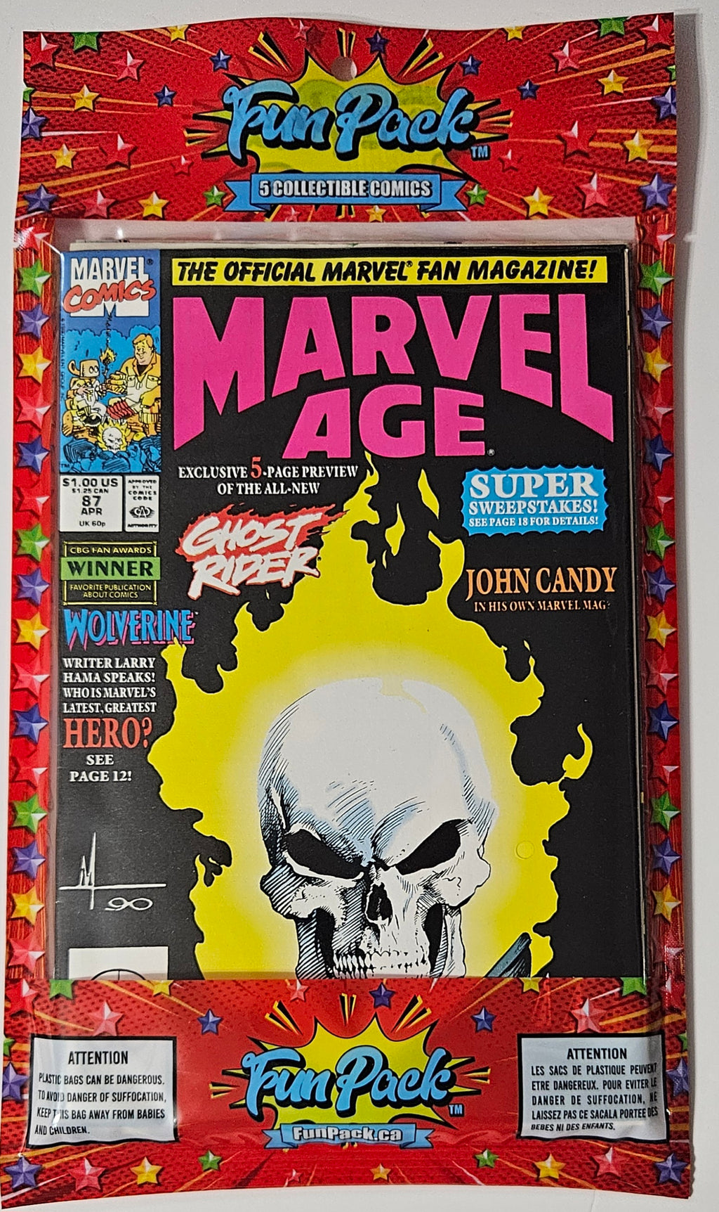 FunPack Red - GhostRider1MarvelAge87
