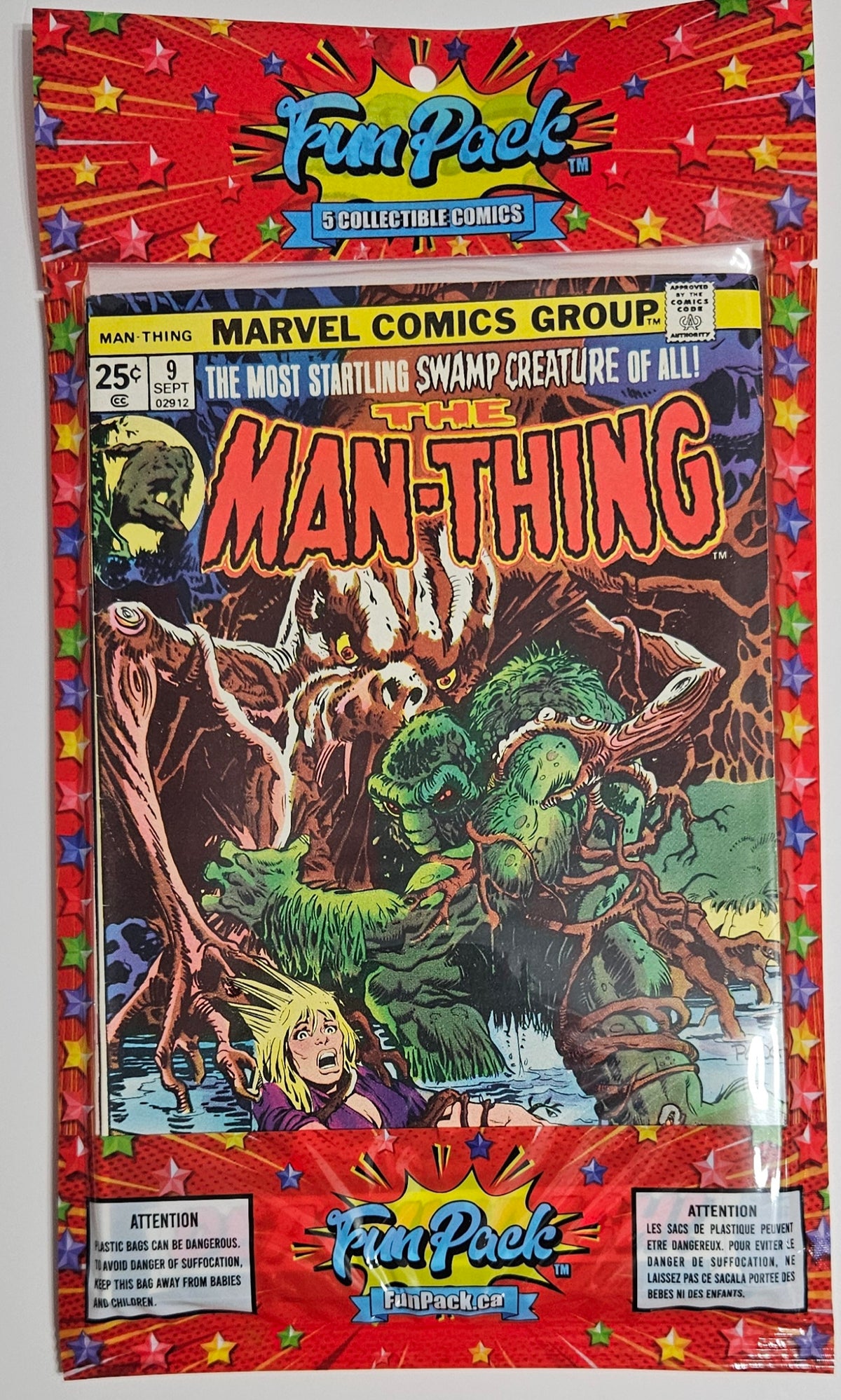 FunPack Red - ManThing9Xmen1