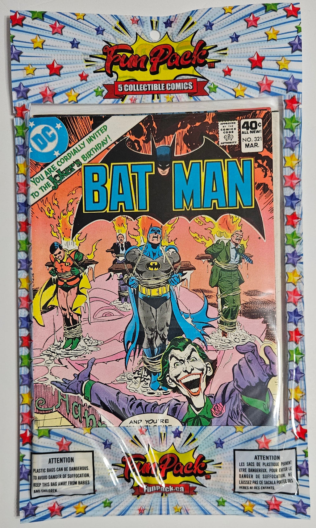 FunPack White - Batman321FF238