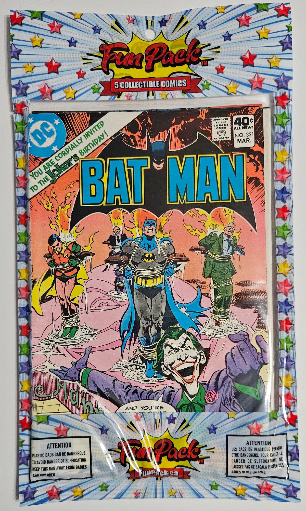 FunPack White - Batman321FF238