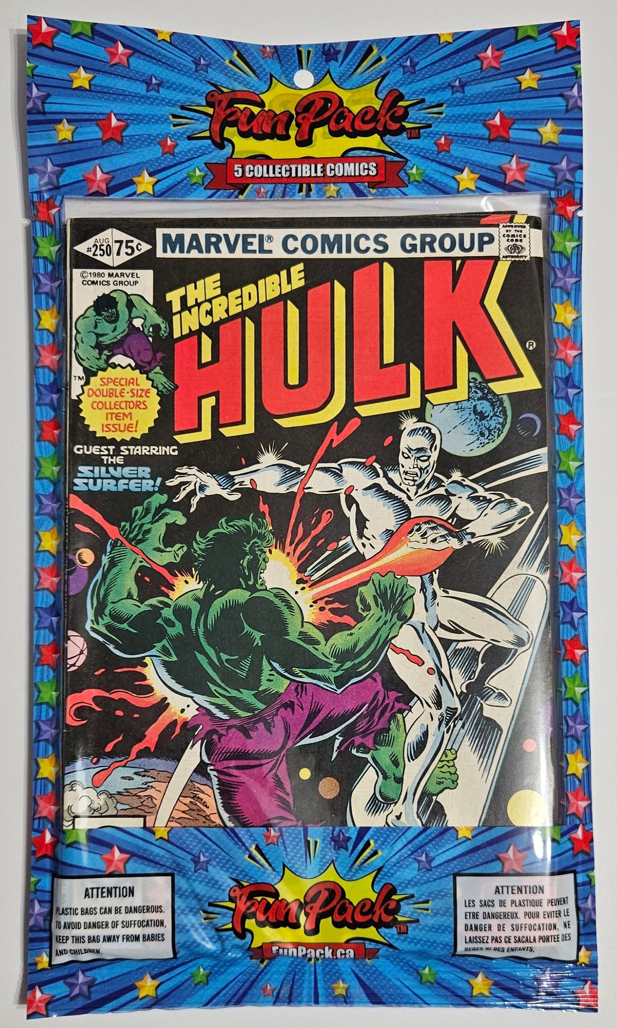 FunPack Blue - Hulk250MarvelAge89