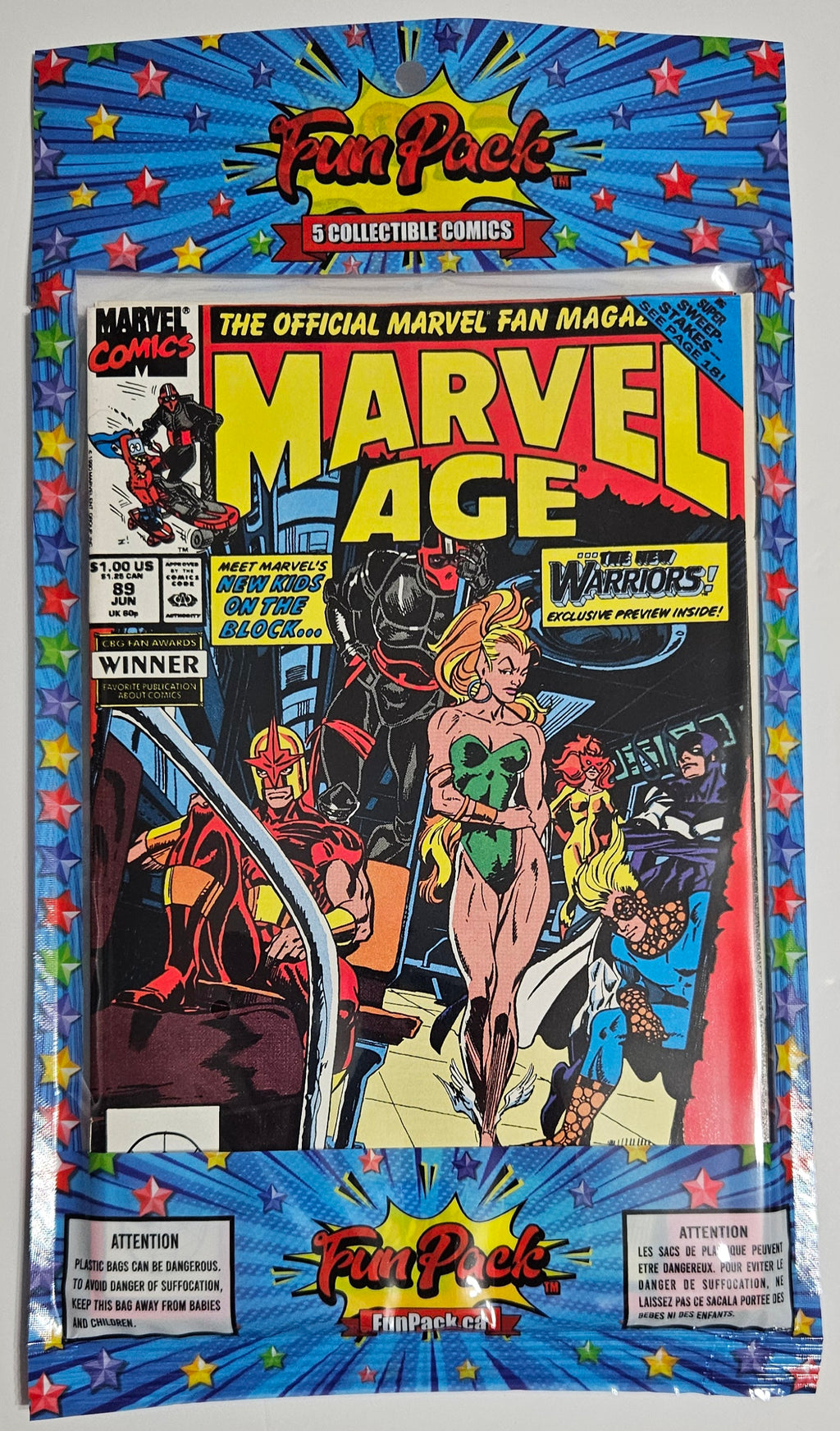 FunPack Blue - Hulk250MarvelAge89