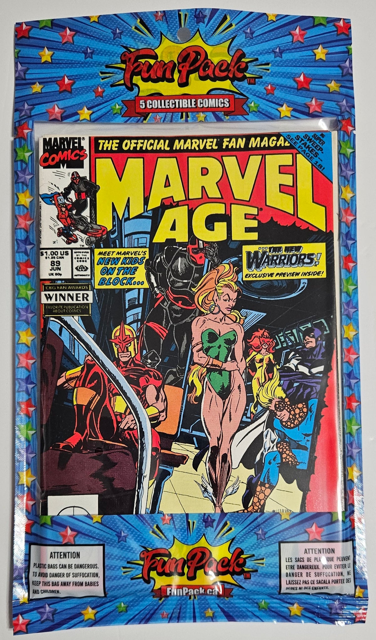 FunPack Blue - Hulk250MarvelAge89