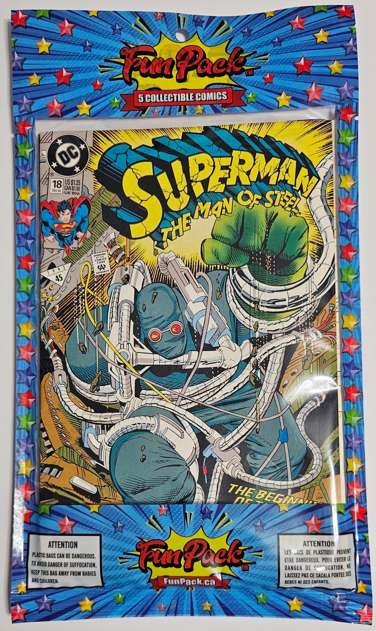 FunPack Blue - Superman18Batman364