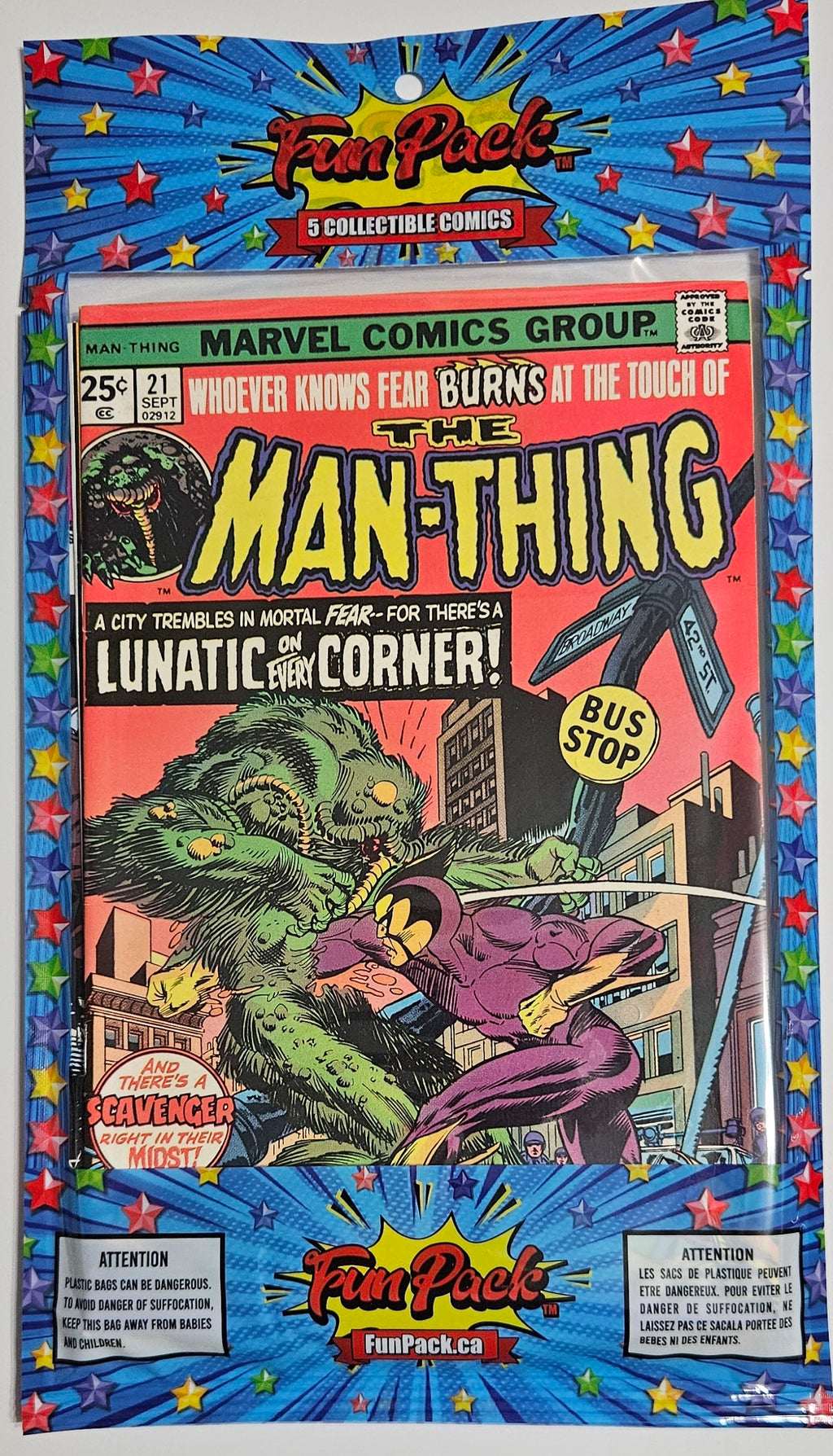 FunPack Blue - SwampThing52ManThing21