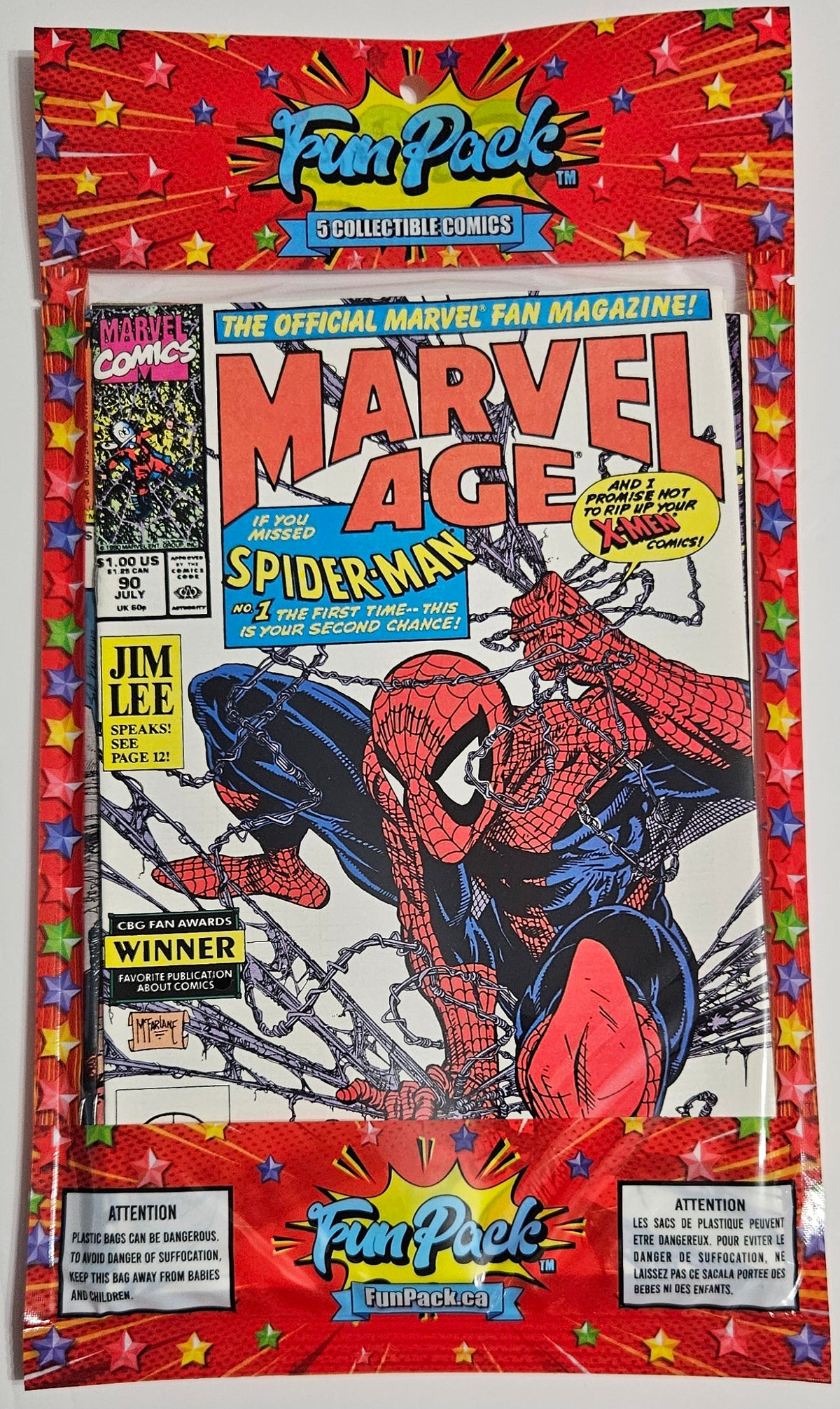 FunPack Red - MarvelAge90SM1