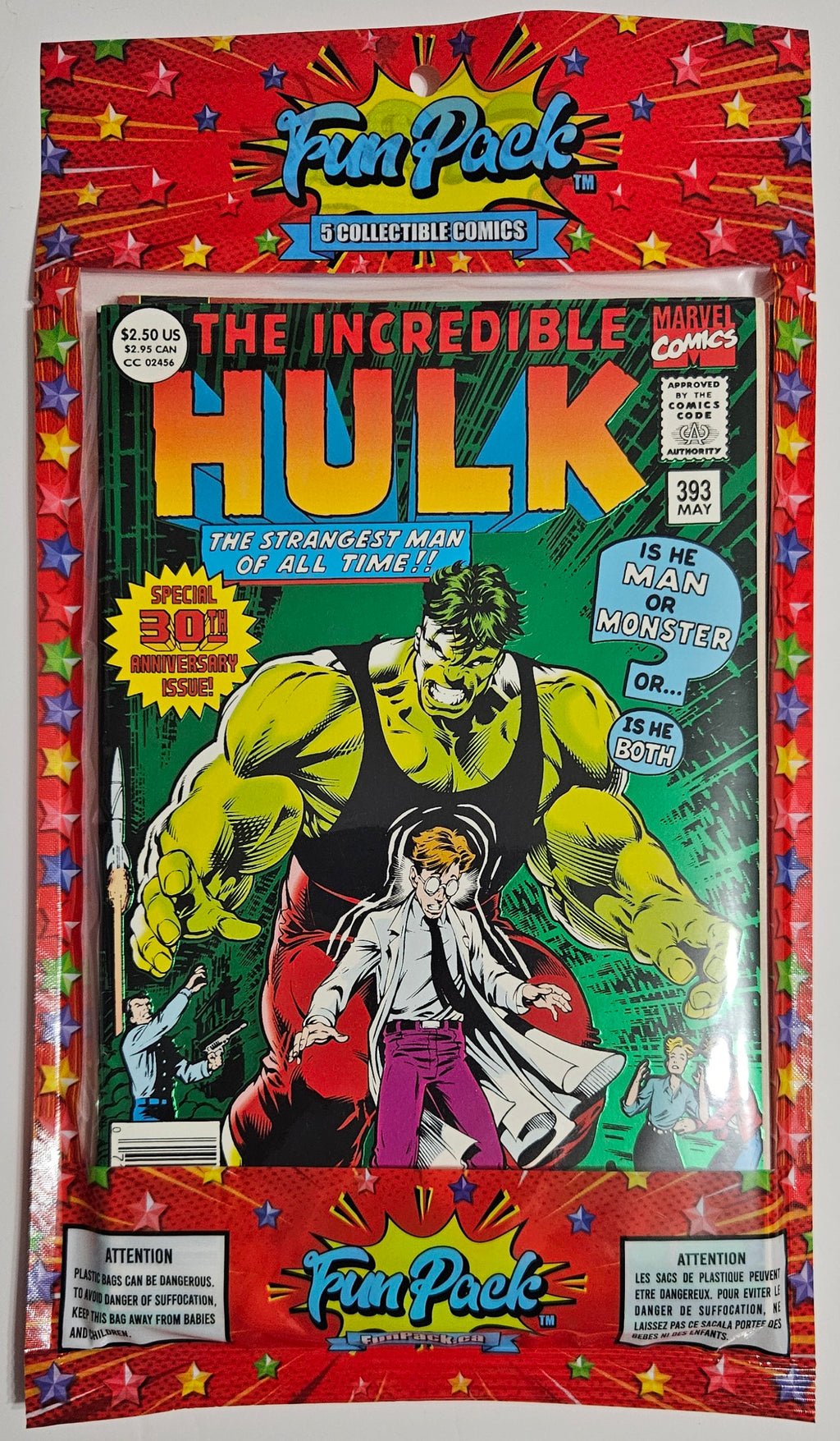 FunPack Red - TMNT60Hulk393