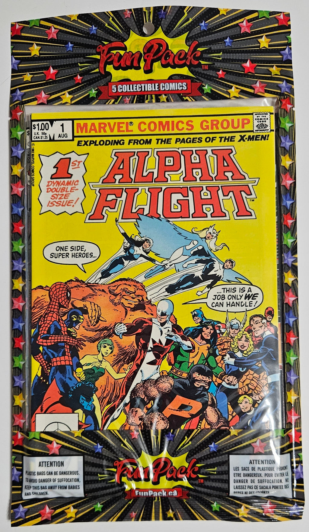 FunPack Black - AlphaFlight1MarvelAge87