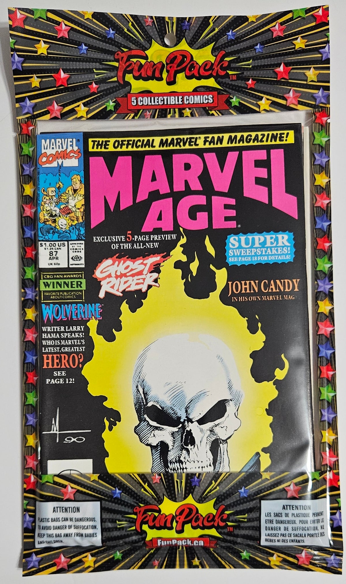 FunPack Black - AlphaFlight1MarvelAge87