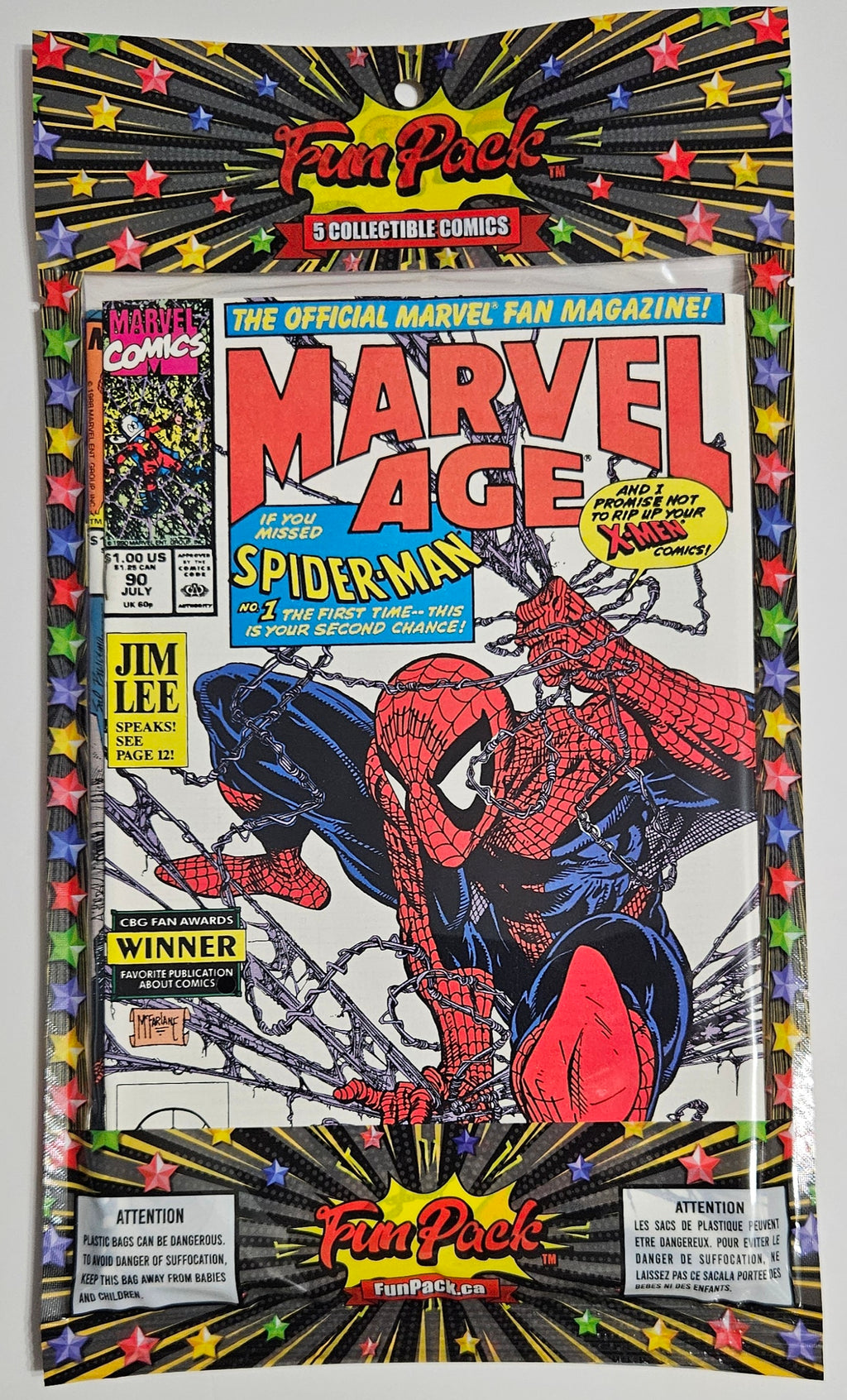 FunPack Black - MarvelAge90SM12