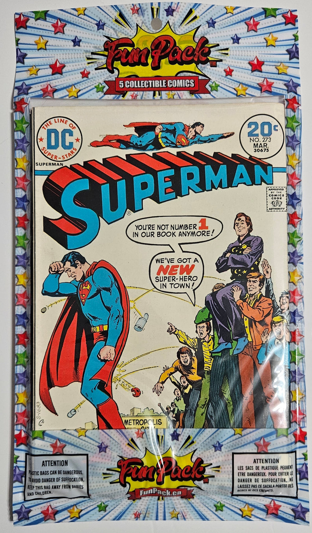 FunPack White - StrangeAdv225Superman273