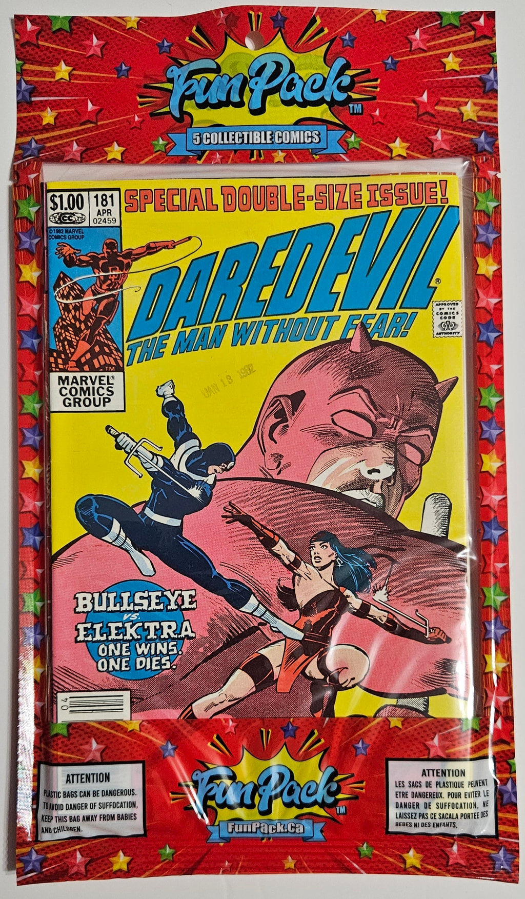 FunPack Red - Daredevil181Daredevil188